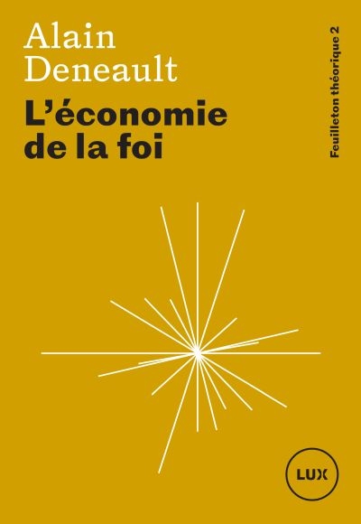 L'économie de la foi 2