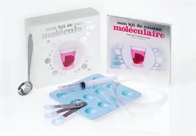 Cook'in box. Mon kit de cuisine moléculaire : 28 recettes