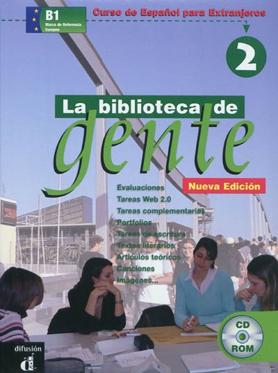La biblioteca de gente 2, B1 : curso de español para extranjeros