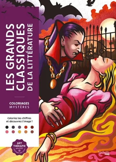 Coloriages mystères : Les grands classiques de la littérature