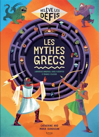 Les mythes grecs : labyrinthes dangereux, codes à décrypter et énigmes à élucider