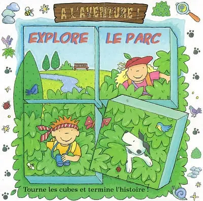 Explore le parc : tourne les cubes et termine l'histoire !