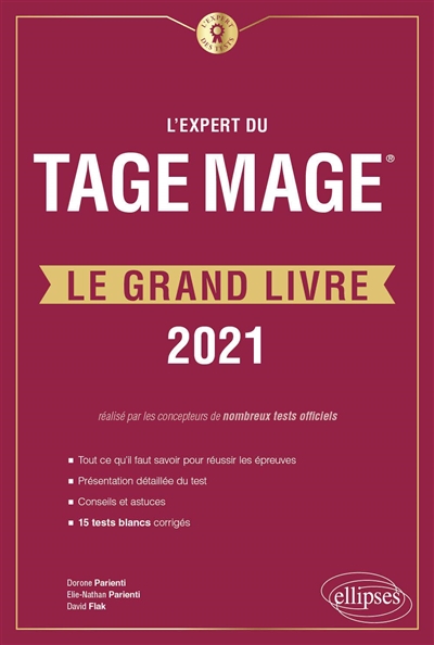 L'expert du Tage Mage : le grand livre : 2021