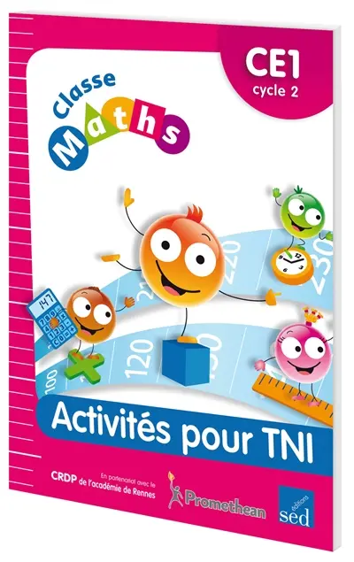 Classe maths, CE1 : activités pour le TNI