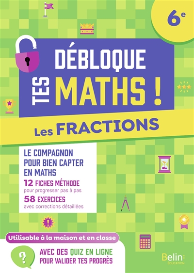 les fractions : 6e