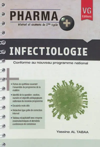Infectiologie : conforme au nouveau programme national