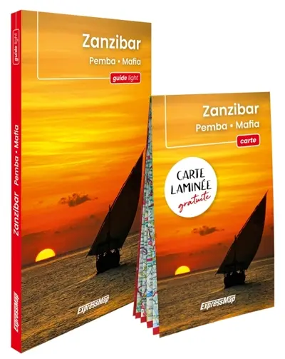 Zanzibar : Pemba, Mafia : guide + carte laminée Zanzibar : Pemba, Mafia : guide + carte laminée