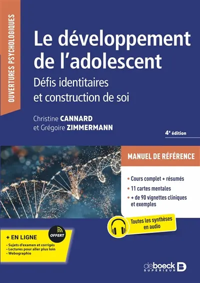 Le développement de l'adolescent : défis identitaires et construction de soi