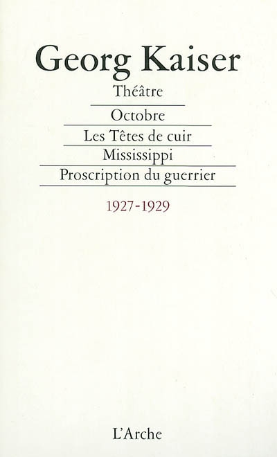 théâtre. vol. 2. 1927-1929
