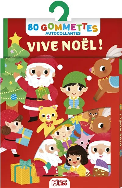 Vive Noël ! : 80 gommettes autocollantes