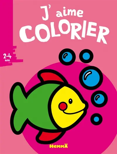 J'aime colorier, 2-4 ans