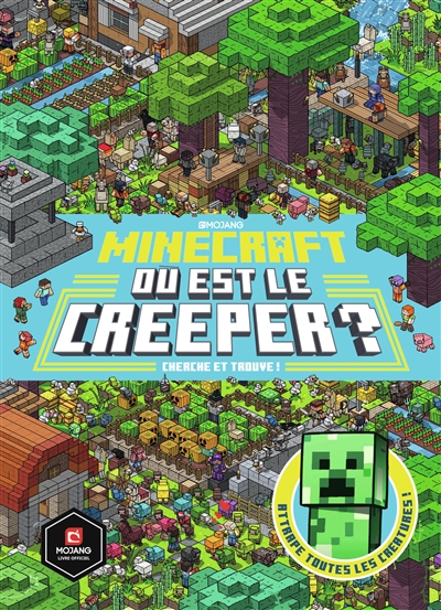 Minecraft : où est le creeper ? - Cherche et trouve !