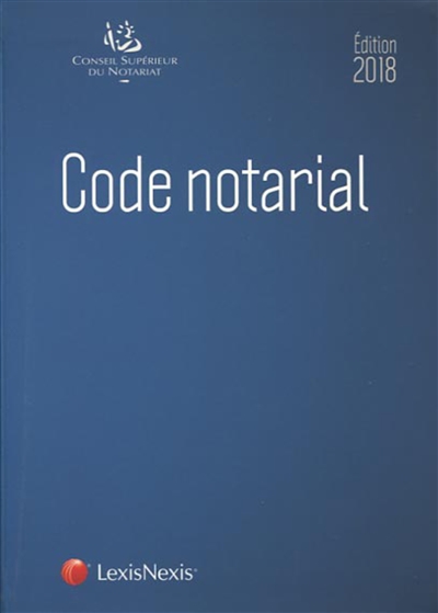 Code notarial 2018