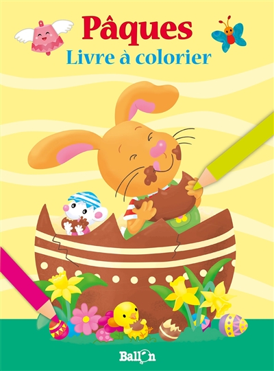 Livre à colorier : Pâques