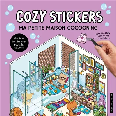 Cozy stickers : ma petite maison cocooning