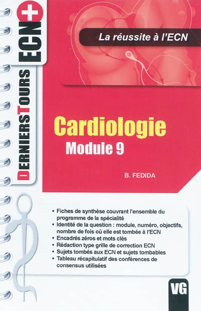 Cardiologie, module 9 : la réussite à l'ECN