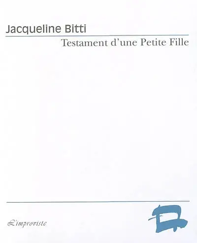 Testament d'une petite fille