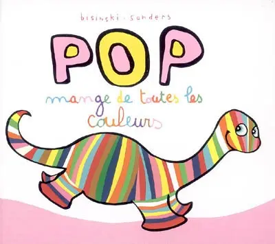 Pop mange de toutes les couleurs