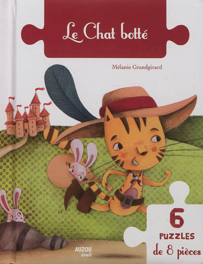 Le Chat botté : 6 puzzles de 8 pièces