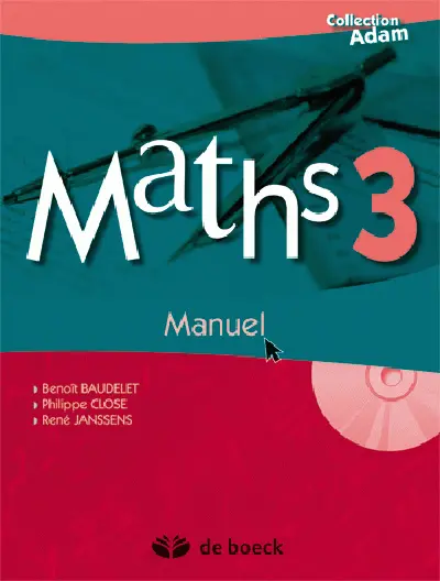 Maths 3 : manuel