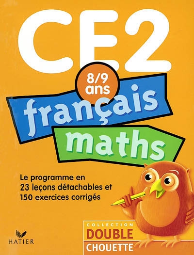 Français-maths CE2, 8-9 ans