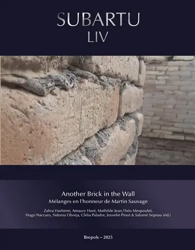 Another brick in the wall : mélanges en l'honneur de Martin Sauvage