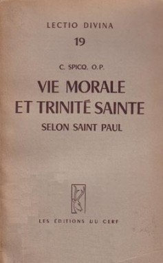 Vie morale et Trinité Sainte selon saint Paul