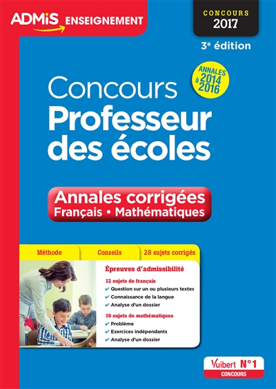 Concours professeur des...