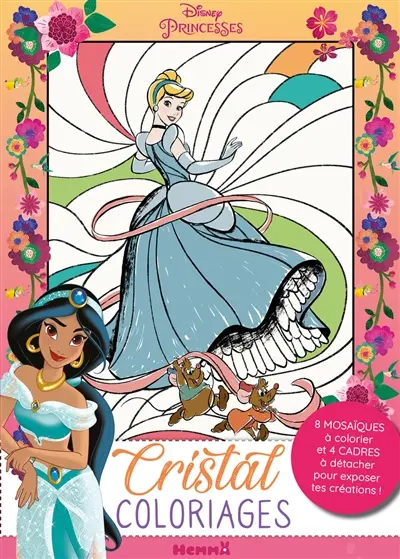 Disney princesses : cristal coloriages