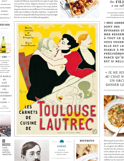 Les carnets de cuisine de Toulouse Lautrec