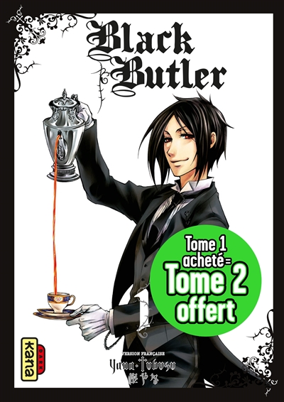 Black Butler T1 et T2 : pack 1+1
