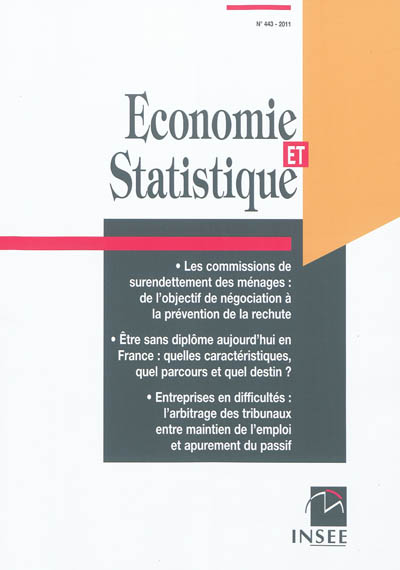 Economie et statistique, n° 443