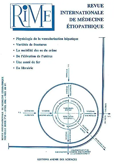 RIME : revue internationale de médecine étiopathique, n° 18