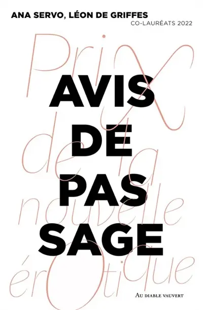 Avis de pas sage : prix de la nouvelle érotique 2022 Avis de pas sage : prix de la nouvelle érotique 2022
