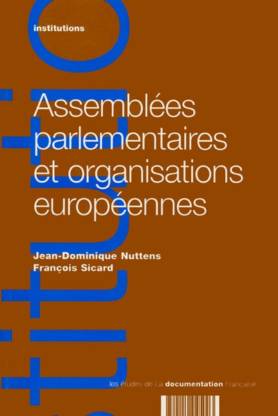 Assemblées parlementaires et organisations européennes