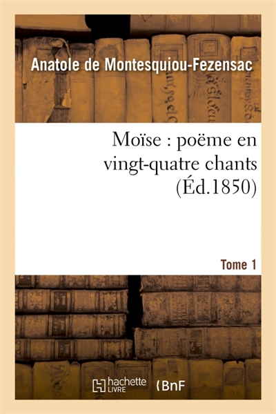 Moïse : poëme en...