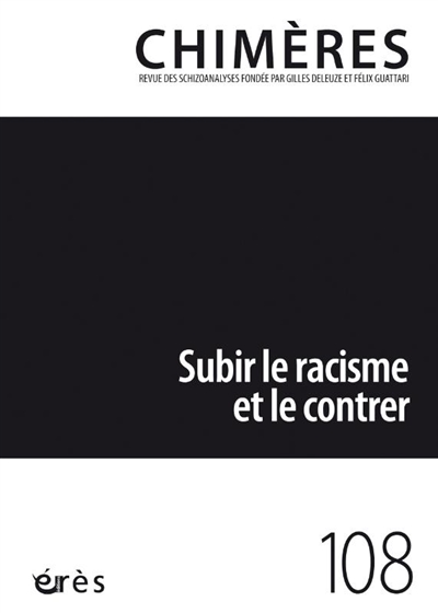 Chimères, n° 108. Subir le...