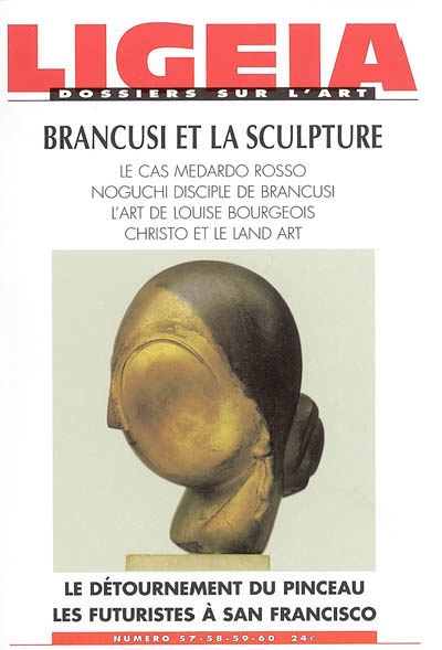Ligeia, n° 57-60. Brancusi et la sculpture