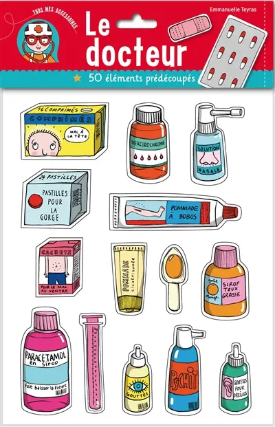 Le docteur : 50 éléments prédécoupés