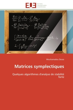 Matrices symplectiques : Quelques algorithmes d'analyse de stabilité forte