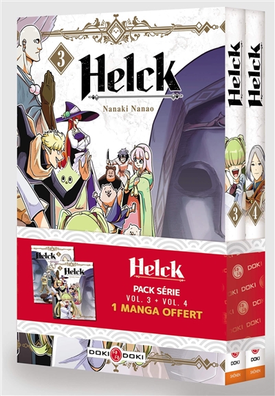 Helck : pack série vol. 3 + vol. 4 : 1 manga offert