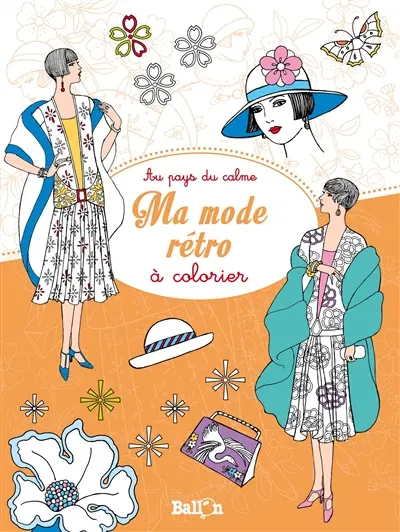 Ma mode rétro à colorier