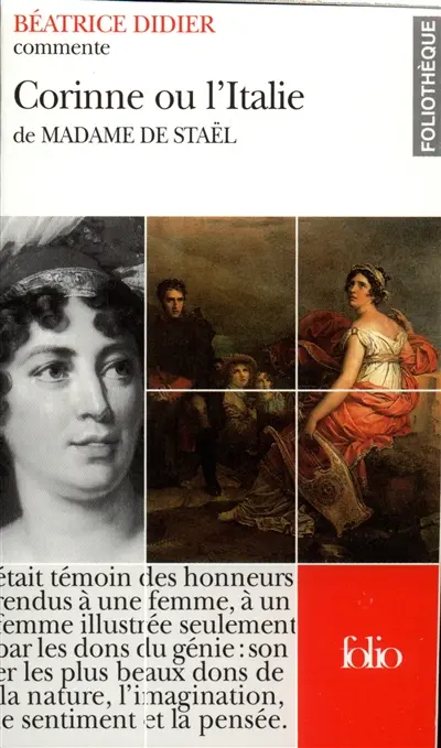 Corinne ou l'Italie de Madame de Staël