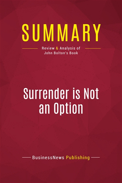 Summary : Surrender is Not...