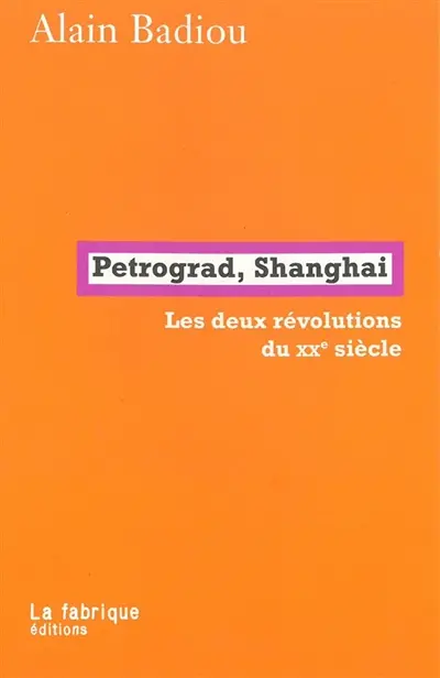 Petrograd, Shanghai : les deux révolutions du XXe siècle