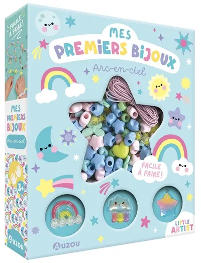 Mes premiers bijoux arc-en-ciel : faciles à faire !