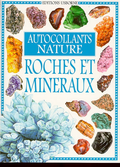 Roches et minéraux : autocollants nature