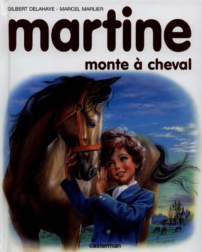 Martine monte à cheval