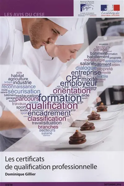 Les certificats de qualification professionnelle