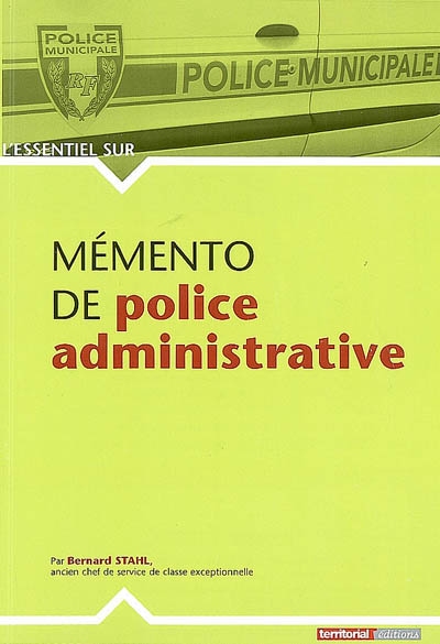 Mémento de police administrative